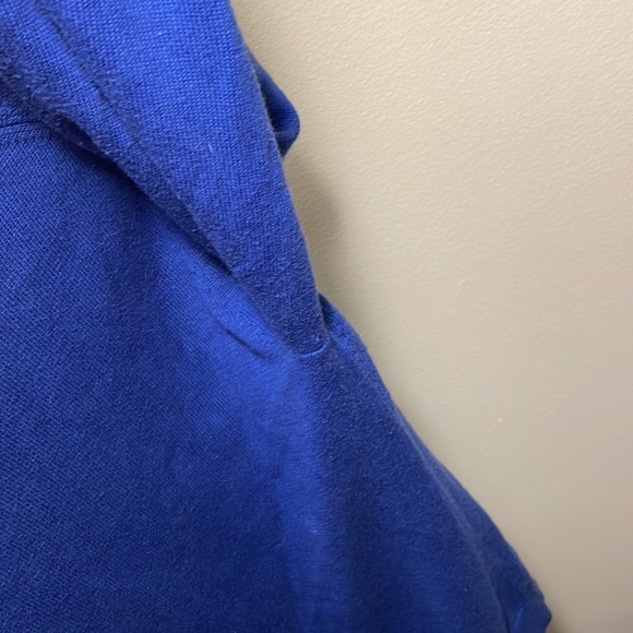 🛍️GUC BANANA REPUBLIC royal Blue longsleeve Sweater Sz.SP 274 - Picture 4 of 5